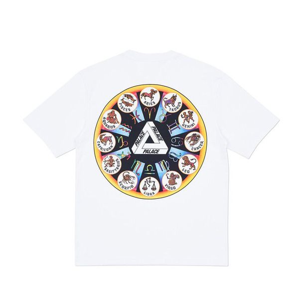 [해외] 팔라스 조디악 티셔츠 화이트 Palace Zodigac T-shirt 17SS