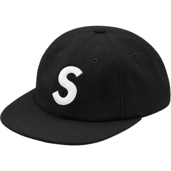 [해외] 슈프림 울 S로고 6패널 모자 Supreme Wool S Logo 6-Panel 17FW