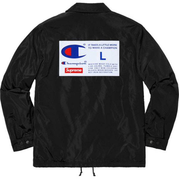 [해외] 슈프림 챔피온 라벨 코치 자켓 Supreme Champion Label Coaches Jacket 18FW