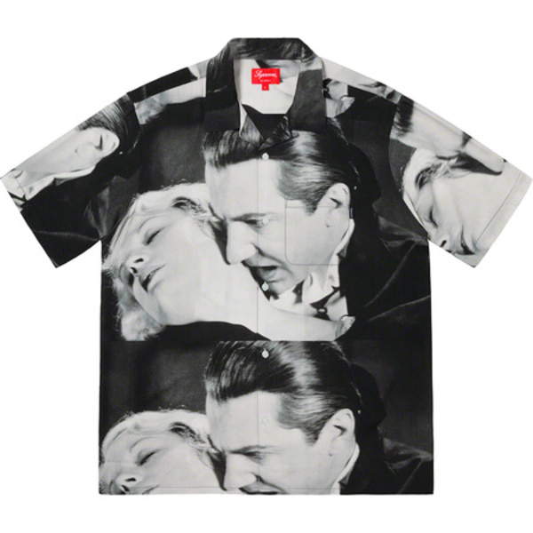 [해외] 슈프림 벨라 루고시 레이온 S/S 셔츠 Supreme Bela Lugosi Rayon S/S Shirt 19SS