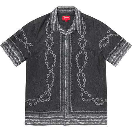 [해외] 슈프림 모자이크 실크 숏슬리브 셔츠 Supreme Mosaic Silk S/S Shirt 20SS