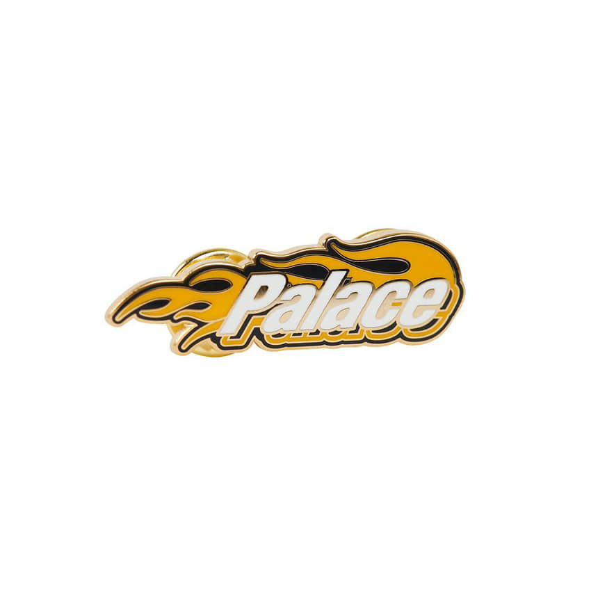 [해외] 팔라스 P-프레임스 핀 뱃지 Palace P-Flames Pin Badge 20FW