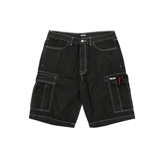 [해외] 팔라스 드로우코드 포켓 데님 쇼츠 Palace Drawcord Pocket Denim Shorts 21SS