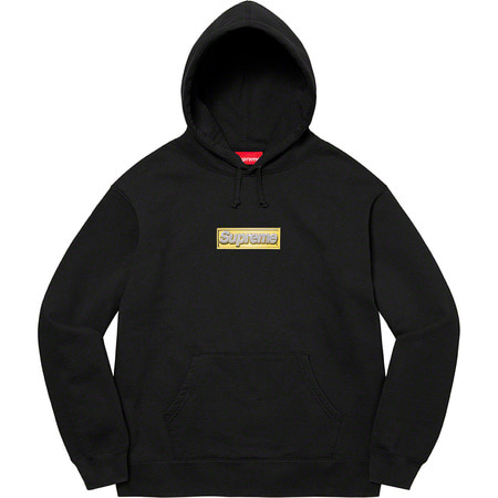 [해외] 슈프림 블링 박스로고 후드 Supreme Bling Box Logo Hooded Sweatshirt 22SS