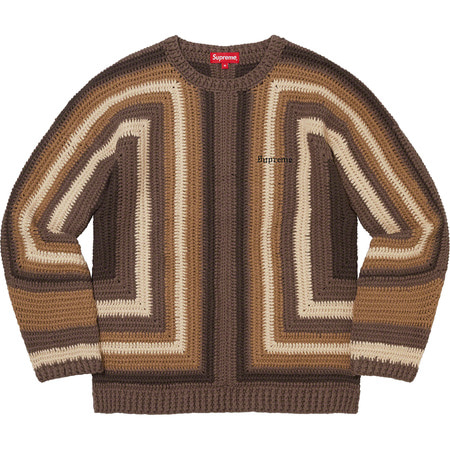 [해외] 슈프림 핸드 크로쳇티드 스웨터 Supreme Crocheted Sweater 22SS