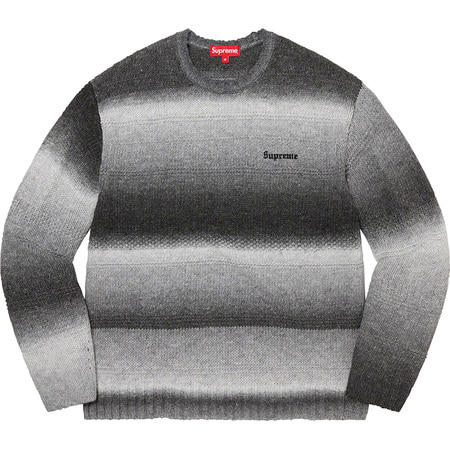 [해외] 슈프림 그라디언트 스트라이프 스웨터 Supreme Gradient Stripe Sweater 22FW