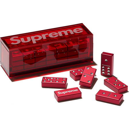 [해외] 슈프림 알루미늄 도미노 세트 Supreme Aluminum Domino Set 22FW