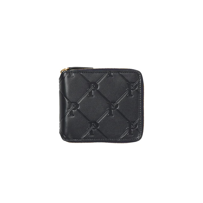 [해외] 팔라스 팔-엠-그램 레더 집 월렛 Palace Pal-M-Gram Leather Zip Wallet 23SS