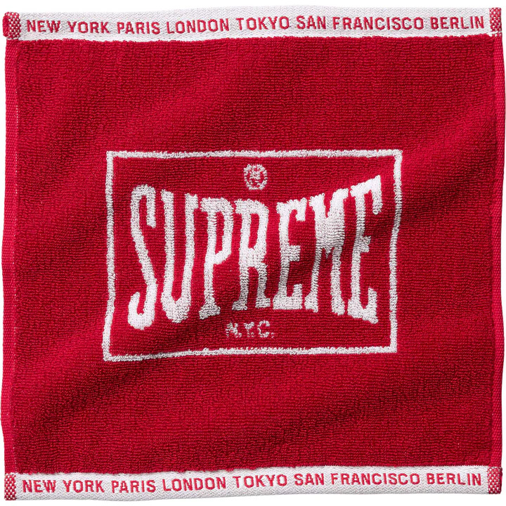 [해외] 슈프림 스퀘어 미니 타월 Supreme Square Mini Towels 23FW
