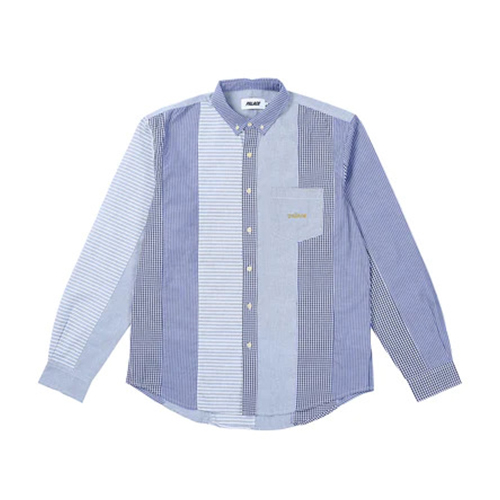 [해외] 팔라스 패치워크 스트라이프 셔츠 Palace Patchwork Stripe Shirt 24SS