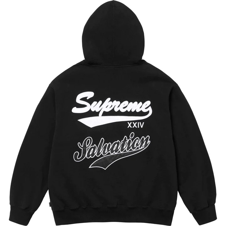[해외] 슈프림 셀베이션 집 업 후드 Supreme Salvation Zip Up Hooded Sweatshirt 24SS