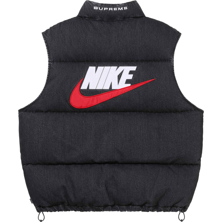 [해외] 슈프림 나이키 데님 푸퍼 베스트 Supreme Nike Denim Puffer Vest 24SS